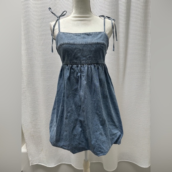 Lulus Dresses & Skirts - Lulu's Blue Denim Dress